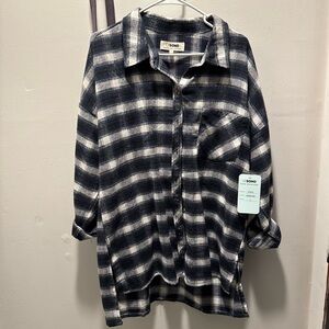 Ci Sono Women’s Plaid Shirt